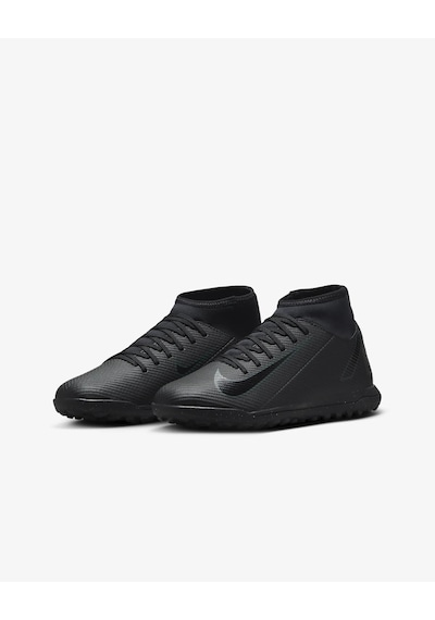 Nike Jr. Mercurial Superfly 10 Club Çocuk Halı Saha Krampon Dar Kalıp Siyah