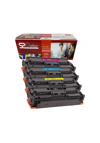 Qstar Hp M45dn M454dn M478fdn M479dw M454dw M479fdn Çipsiz Uyumlu Toner Set 415a W2030a Cf415a