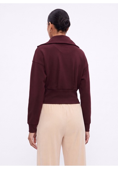 Discovery Expedition D6wl-swt3558 Bordo Kadın Sweatshirt Mürdüm