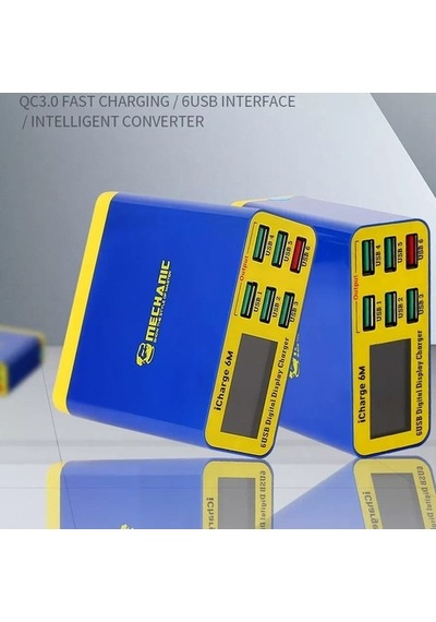 Icharge 6M Qc 3.0 Usb Akıllı Şarj Desteği Hızlı Şarj Içi