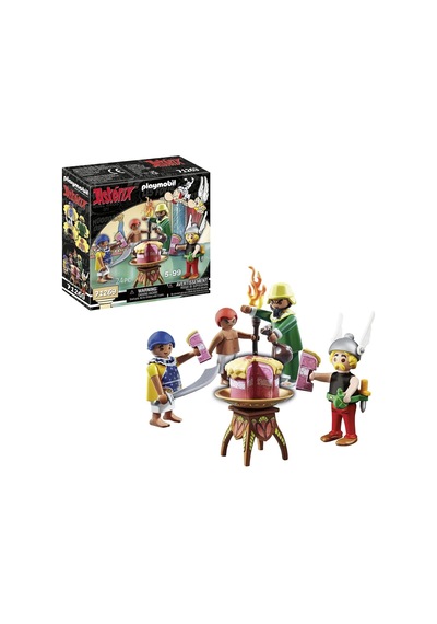 Playmobıl Asterix 71269 Pyradonis'in Zehirli Pastası, Asterix, Kleopatra Nın Çeşnicisi Ve Pyradonis