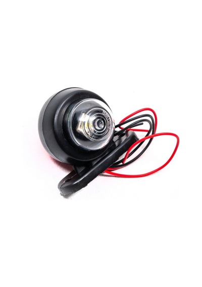 Ahmet Otomotiv Mini Takoz Tek Ledli Kırmızı-beyaz Renk 12v-24v