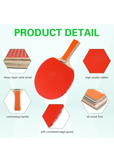 Masa Tenisi Raketi - Pinpon Raketi - Table Tennis Racket