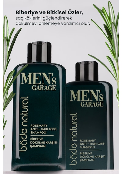 Men's Garage Biberiye Dökülme Karşıtı Şampuan 300 Ml