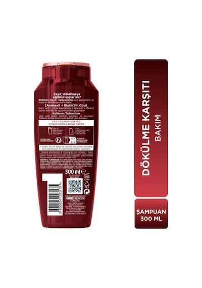 Elseve Şampuan 300 Ml Komple Direnç Dökülme Karşıtı