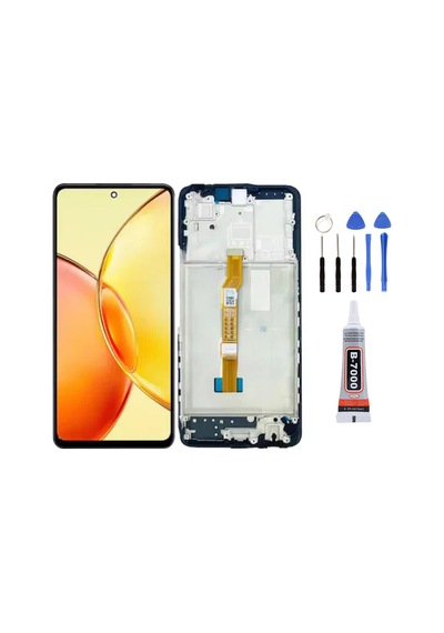 Vivo Y36 Çıtalı Lcd Ekran Dokunmatik Tamir Seti Yapıştırcı Set Yedcom
