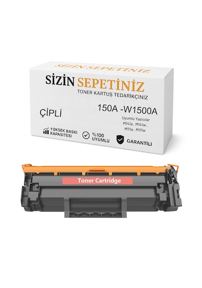 Hp 150a Laserjet M111w M111a M141a M141w Yazıcı Uyumlu W1500a Uyumlu  Çipli Toner