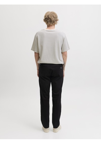 Jack & Jones Erkek Relaxed Fit Düsük Bel Chino Pantalon - Kane - 12212936 Siyah