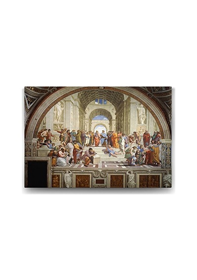 Raffaello Sanzio - Atina Okulu Tablosu - 75x50cm