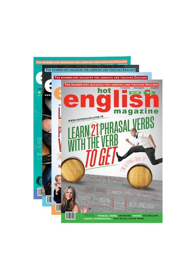 Hot English Dergisi Önceki Sayılar - 10’Lu Paket