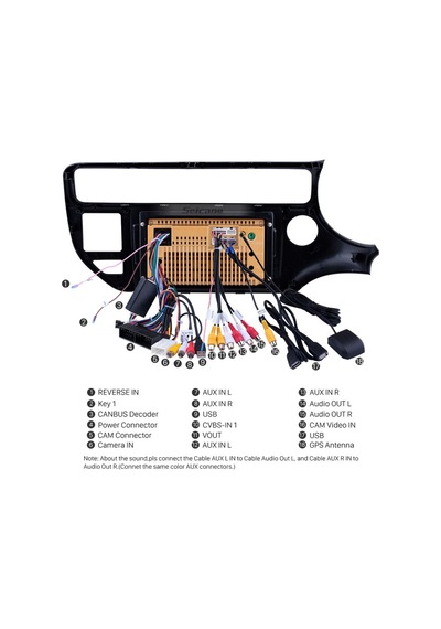 Kia Rio 2012-2014 Uyumlu Multi Medya Navi Gasyon Usb Kamera Carplayer