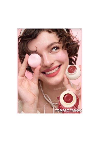 Sheglam Bounce Putty Pocket Lip Pot Ruj Tomato Tango Pembe