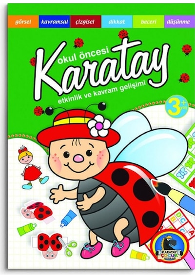 4E Boyama Kitabı Okul Öncesi Etkinlik Ve Kavram Gelişimi  Karatay