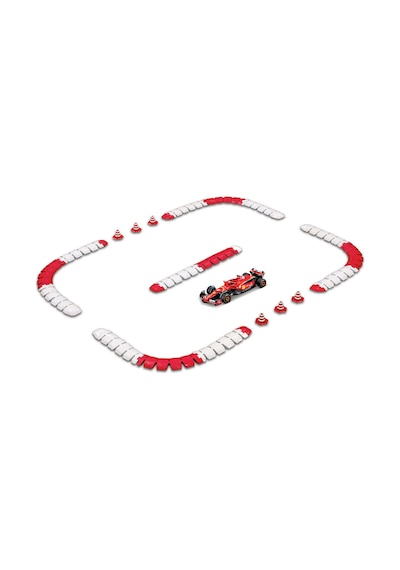 1/41 Die-cast Ferrari Sf-24 Uzaktan Kumandalı Araba Ve Pist Seti Renkli