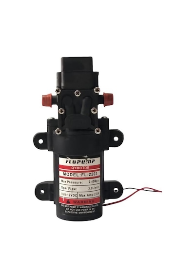 Diyafram pompası Akülü Su Aktarma Hidrofor Tekne Ve Ilaçlama Motoru Pompası 12 Volt