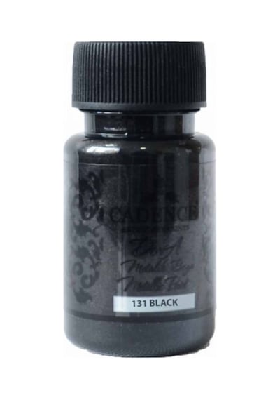 Dora Metalik Boya 50ml Siyah 131