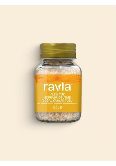 Ravla Altın Tuz Doğal Kaynak Tuzu 120 G