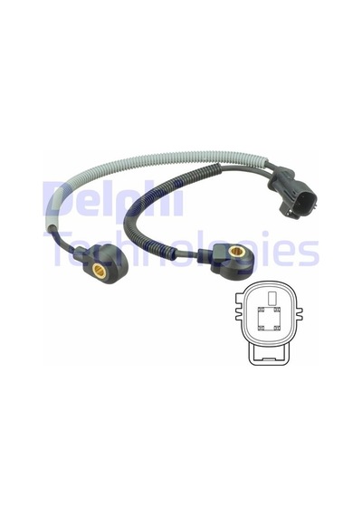 Delphı As10239 Vuruntu Sensörü Ford Focus- kuga- mondeo- s- max- volvo C30- c70- s40- s60- s80- v40- v50- v60- v70 1371593- 6m5g12a699aa- 8653171