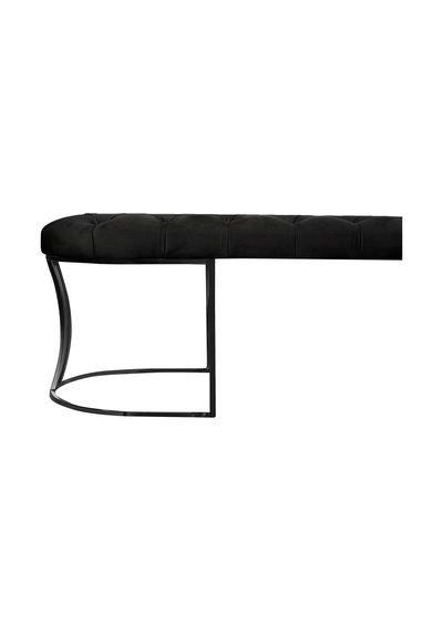 Viego Siyah Bench Puf Siyah
