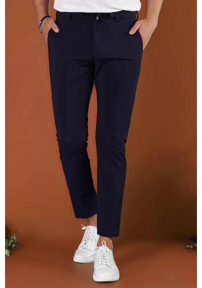 Efor P 1121 Slim Fit Lacivert Spor Pantolon Lacivert