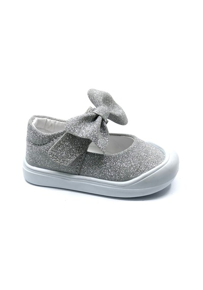 Cool Darla İlk Adım Bebek Ortopedik Çocuk Spor Ayakkabı Gümüş