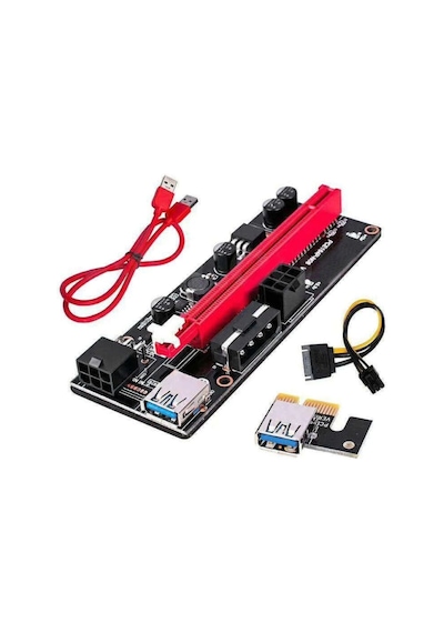 Oem Riser V009S Plus Yükseltici Pcı-Express X1 To X16 Mining