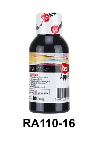 Red Apple Akrilik Boya Seti - 100ml Şişe 21 Renk Seçeneği Diğer