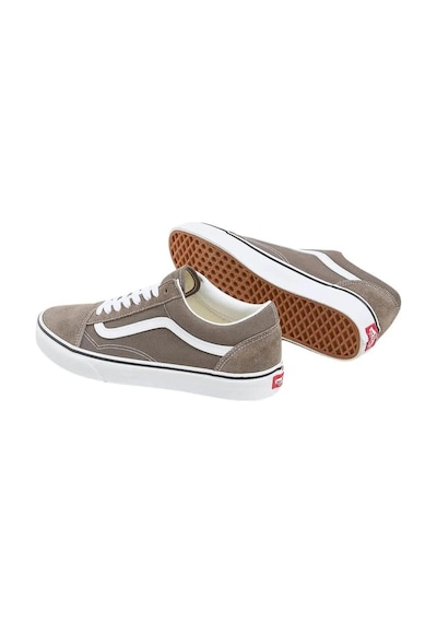 Ua Old Skool Uniseks Bordo Spor Ayakkabı - Vn0005uf Gri