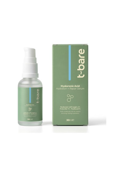 T-bare Hyaluronik Asit Serum 30ml – Yoğun Nem, Cilt Dolgunlaştırıcı Yüz Serumu