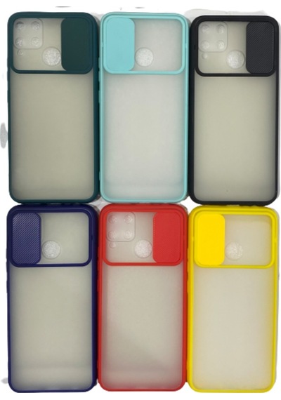 Realme C15 Sürgülü Kamera Korumali Kilif 511620854