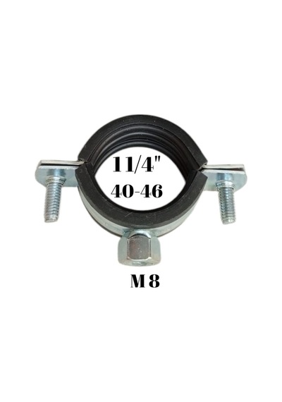Somunlu Doğalgaz Kelepçe 1 1/4" - 130 Adet Standart