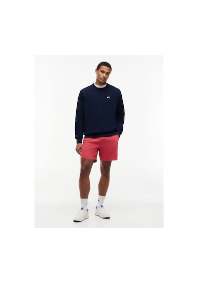 Tommy Jeans Dm0dm21921 Bds L Tjm Reg Badge Crew Htr-16068 Karanlık Gece Lacivert
