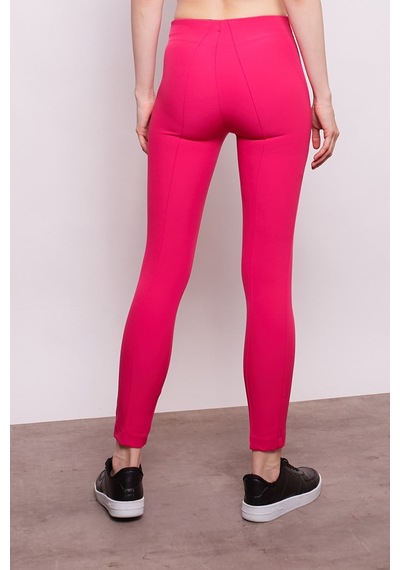 JUMENT Power Strech Likralı Dar Kesim Yüksek Bel Beli Lastikli Bilek Boy Kumaş Pantolon-fujya JUMENT Power Strech Likralı Dar Kesim Yüksek Bel Beli Lastikli Bilek Boy Kumaş Pantolon-fujya