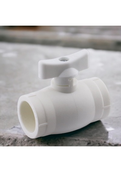 Lexroo Mini Vana Plastik 25'lik Küresel Pprc Pvc Vanası Dişsiz Aç Kapa Boru Kaynak Makine Bağlantılı Standart