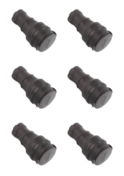 1x16 A Mono. Topraklı Dişi Fiş -6'lı Paket