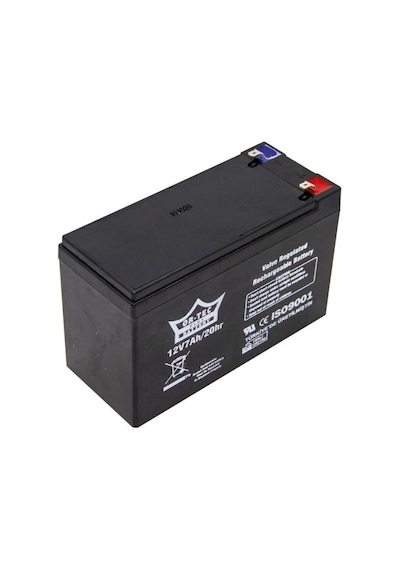 Ortec Black 12v 7ah Bakımsız Alarm Sistemi Aküsü-