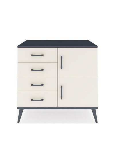 Hyperion Şifonyer Tek Raflı 4 Çekmeceli 2 Kapaklı 88x44x80 Antrasit-aytaşı Aytaşı Hyperion Şifonyer Tek Raflı 4 Çekmeceli 2 Kapaklı 88x44x80 Antrasit-aytaşı Aytaşı
