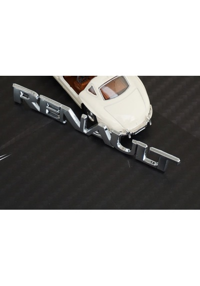 Renault Bagaj 3M 3D Krom Abs Logo Amblem