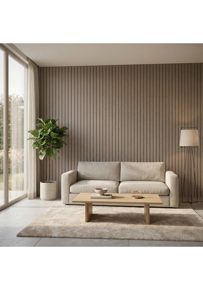 Brano Bej Desenli Duvar Lambiri 60x280 Cm-kendinden Yapışkanlı 1058