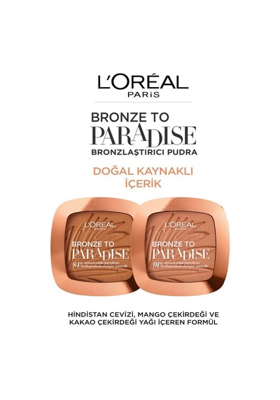 L'Oreal Paris Bronze To Paradise Mat Bronzlaştırıcı Pudra Baby 02