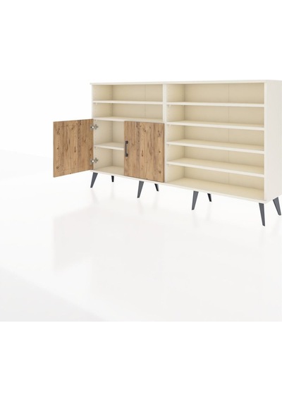 Arges Konsol 7 Raflı 2 Kapaklı 176x30x99 Aytaşı-çam/aytaşı Atlas Çam/aytası - Aytası Arges Konsol 7 Raflı 2 Kapaklı 176x30x99 Aytaşı-çam/aytaşı Atlas Çam/aytası - Aytası