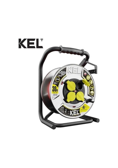 Kel 99454 Profesyonel Uzatma Kablosu 30m, 3x2.5 Mm2 30 M