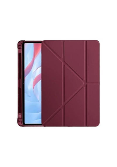 Honor Pad X9 Kalemlikli Kılıf Mürdüm