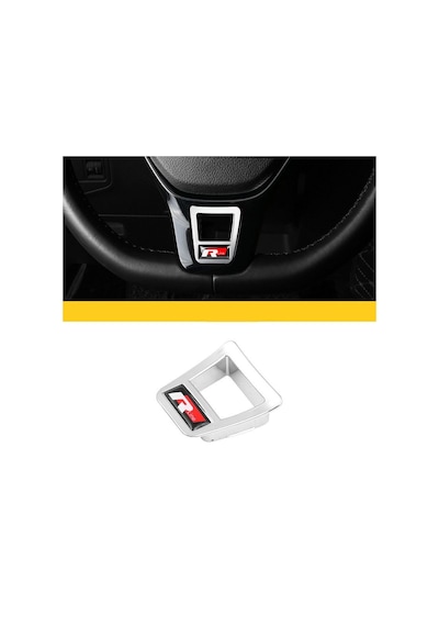 R Line Direksiyon Logosu Siyah Kırmızı / Dıka07