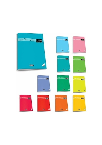 U-dip Tel Dikişli Pp Kapak Defter A5 40/1 4704-4701