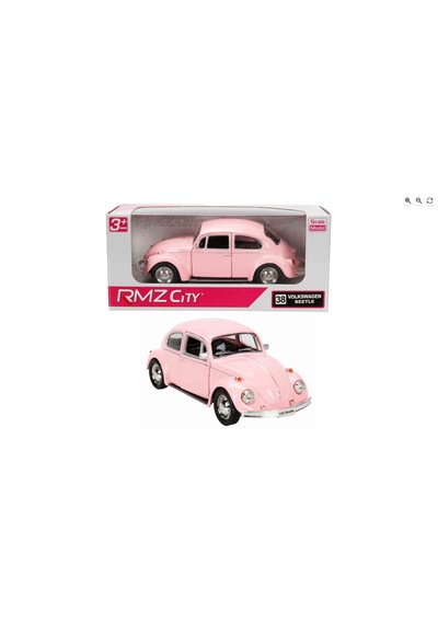 1:32 Rmz City Pembe Serisi Die Cast Model Araba - Volkswagen Beetle