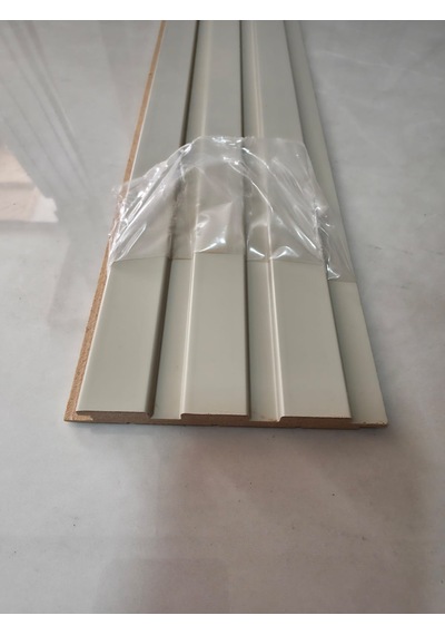 Mr Clk Premium Bitiş Çıtalı Tam Takım Duvar Paneli - 3d Görünümlü Modern Slat Duvar Kaplama Kumbeji