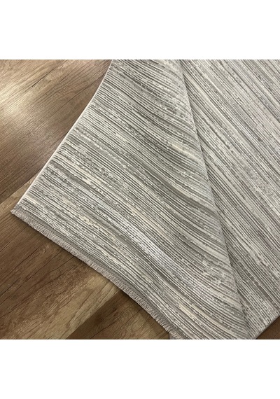 Hoom Rugs Nova 1123 Gri Mikrofiber Modern Dokuma Halı Gri