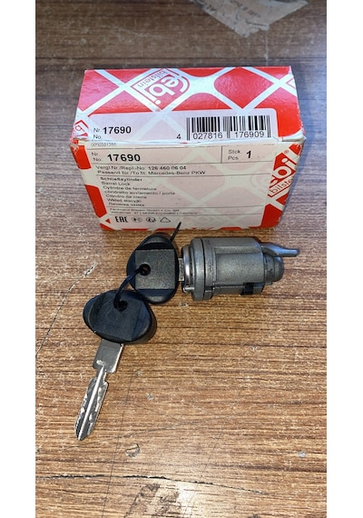 W124 W201 W126 83-95 Kontak Kilit Silindiri Febi17690 A1264600604