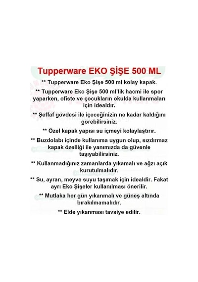 Eco Şişe Suluk 500 Ml Lila & Somon 2 Li Lila Somon